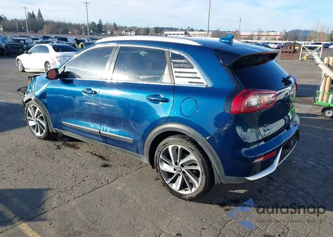 2017 Kia Niro Touring из США, поврежденный, VIN KNDCE3LC9H5075879